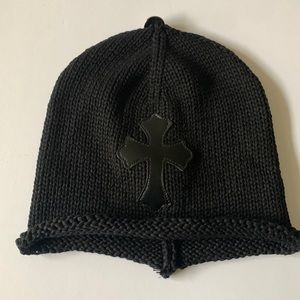 Chrome Hearts black beanie